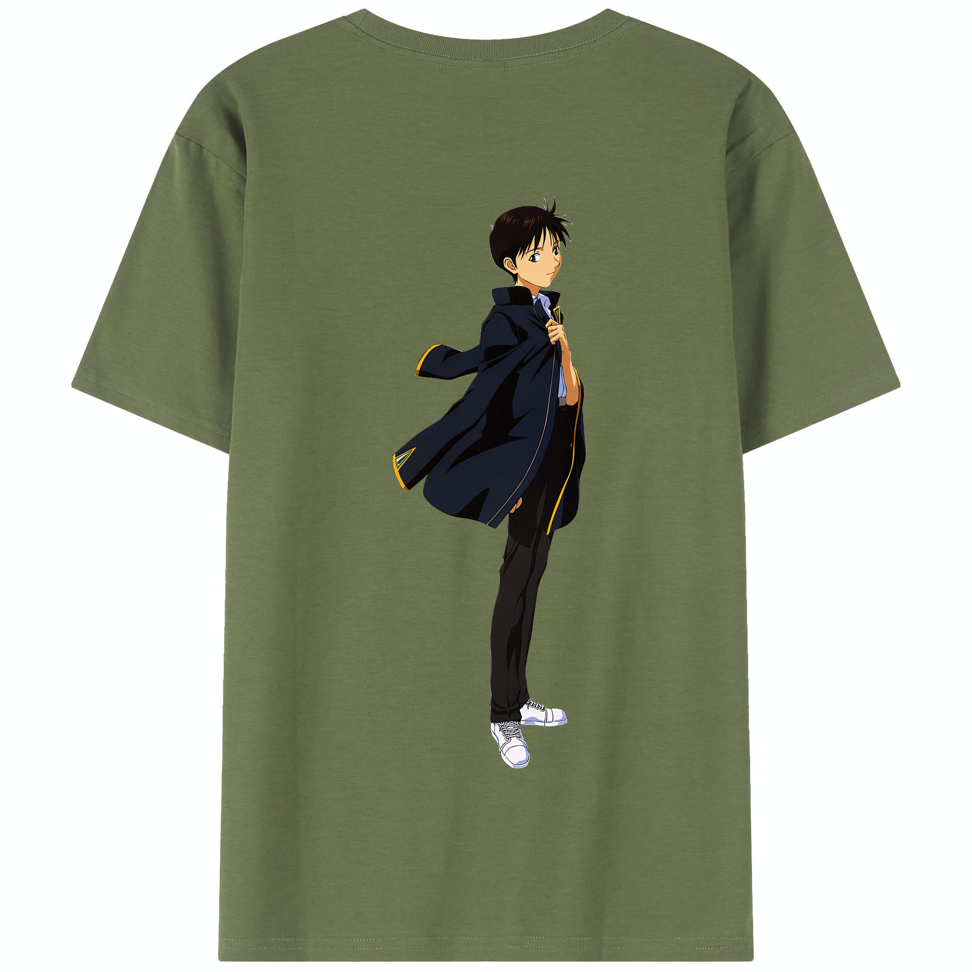 （画像用） EVA 新世紀エヴァンゲリオン 綿100％半袖Tシャツ（背面プリント）